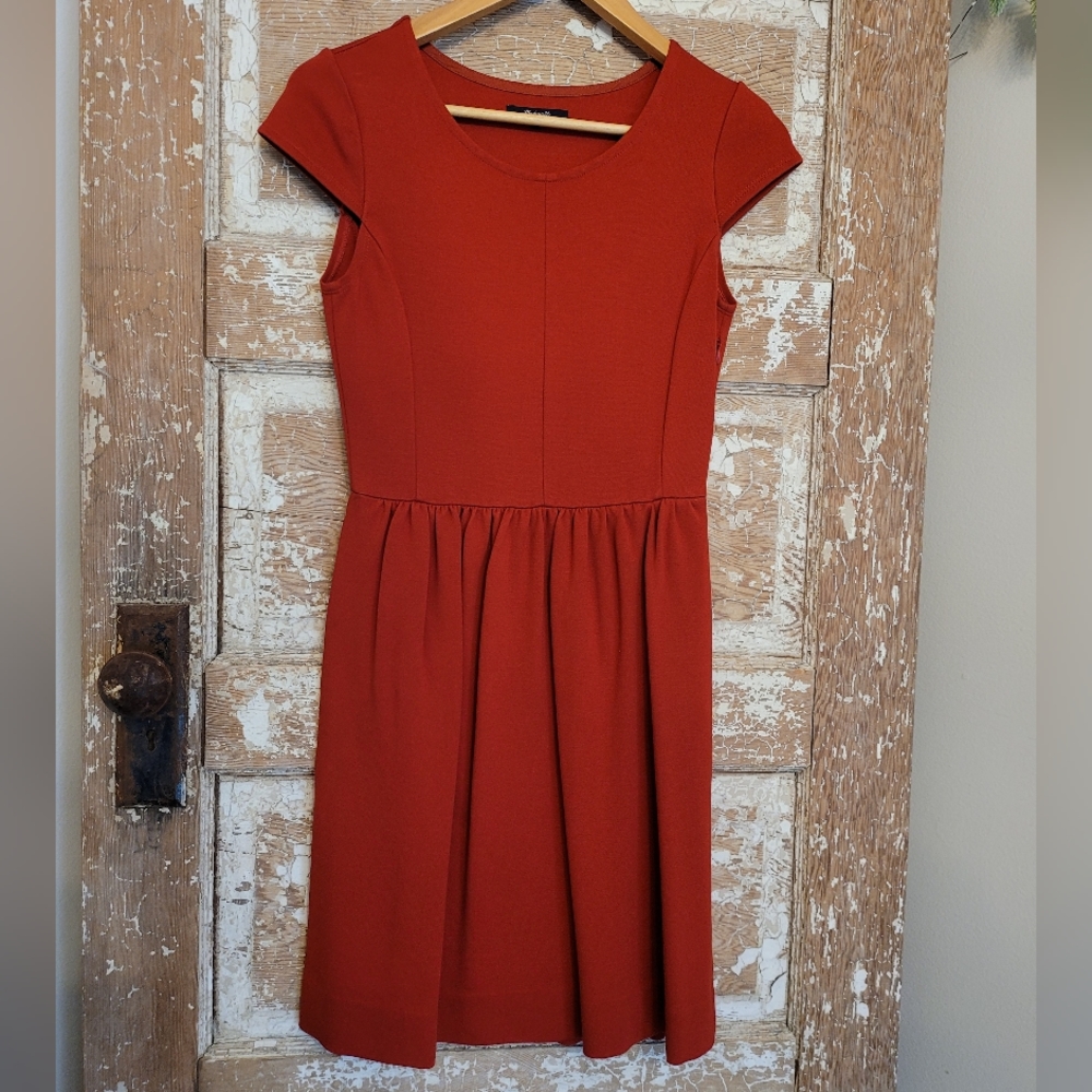Madewell XS Burnt Red Dress